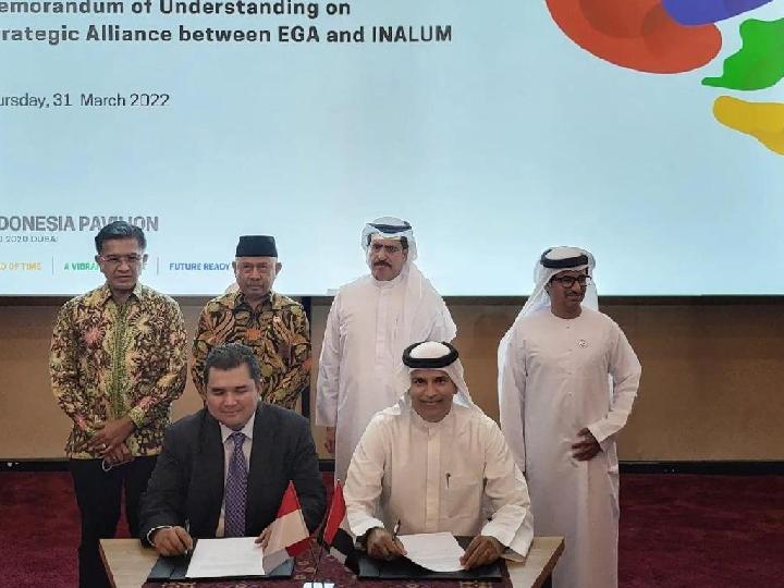 Ekspansi Produksi, Inalum MoU dengan Emirates Global Aluminium