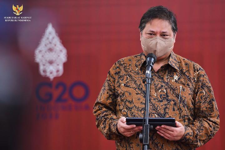 Airlangga: Presidensi G20 Indonesia Dorong Pemerataan Distribusi Vaksin