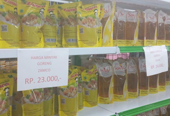 Harga Minyak Goreng Kemasan dan Sejumlah Kebutuhan Pokok di Mamuju Naik