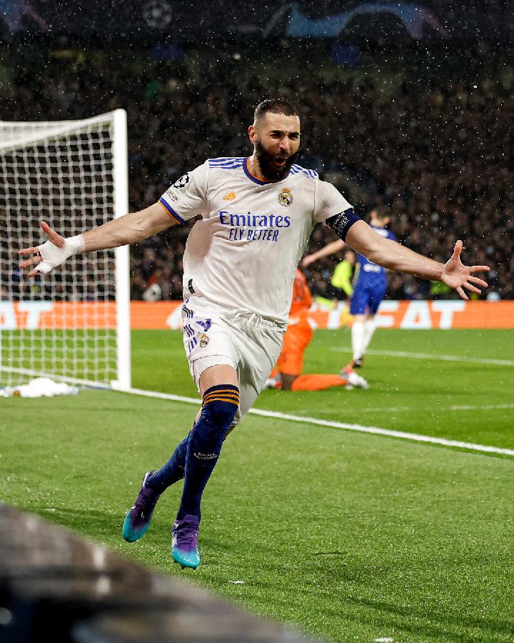 Liga Champions: Hattrick Benzema, Hancurkan Chelsea di Kandangnya