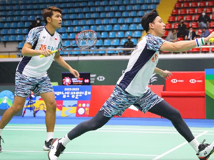 Korea Open 2022: Hajar Ganda Malaysia, Fajar/Rian ke Perempat Final