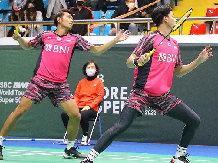 Korea Open 2022: Fajar/Rian ke Semifinal, Pulangkan Ganda Malaysia