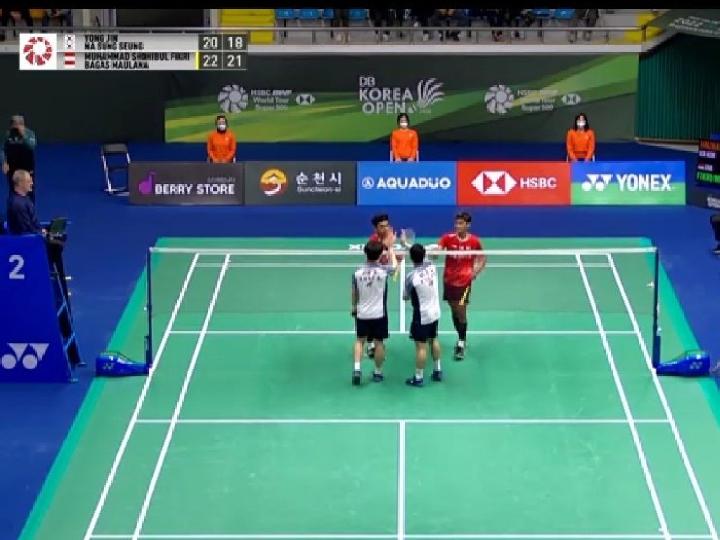 Bakri Kalahkan Ganda Korea, 5 Wakil Indonesia ke Semifinal