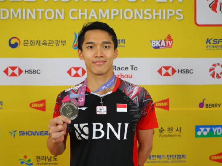 Dua Kali Gagal Juara Korea Open, Ini Kata Jonatan Christie