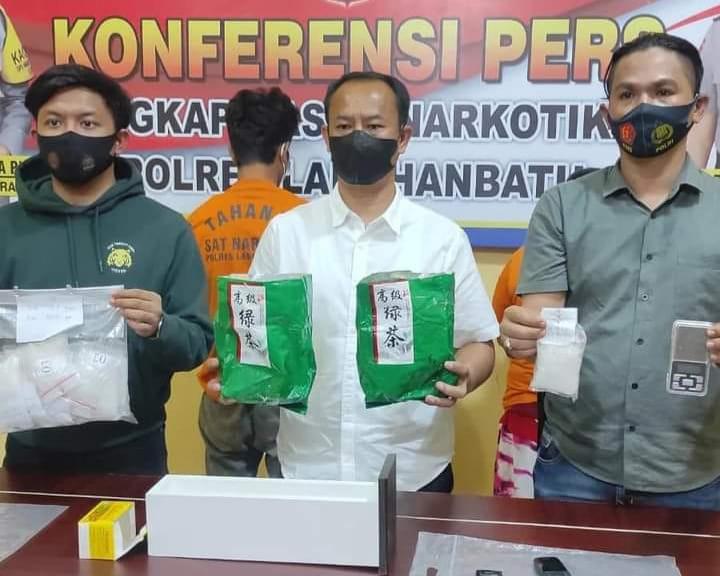 Dua Orang Pemilik 1 Kg Sabu di Labuhan Batu Diciduk Polisi