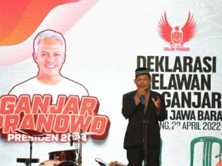 Ratusan Masyarakat Desa di Jabar Dukung Ganjar Pranowo Jadi Presiden 2024