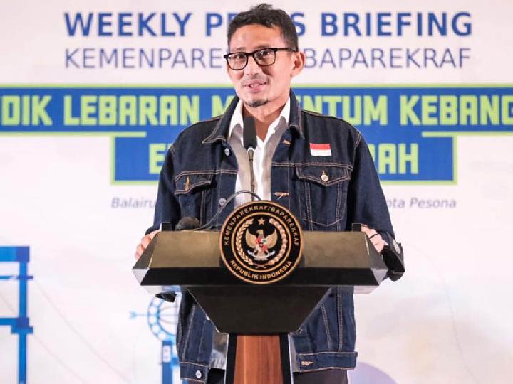Sandiaga Uno Beberkan Strategi Kemenparekraf Hadapi Libur Lebaran 2022
