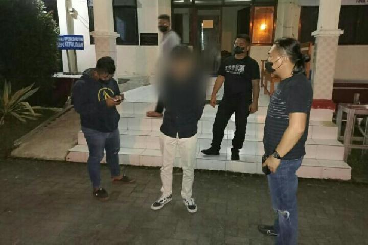 Pelaku Penganiayaan Tetangganya Dibekuk Anggota Polres Tomohon