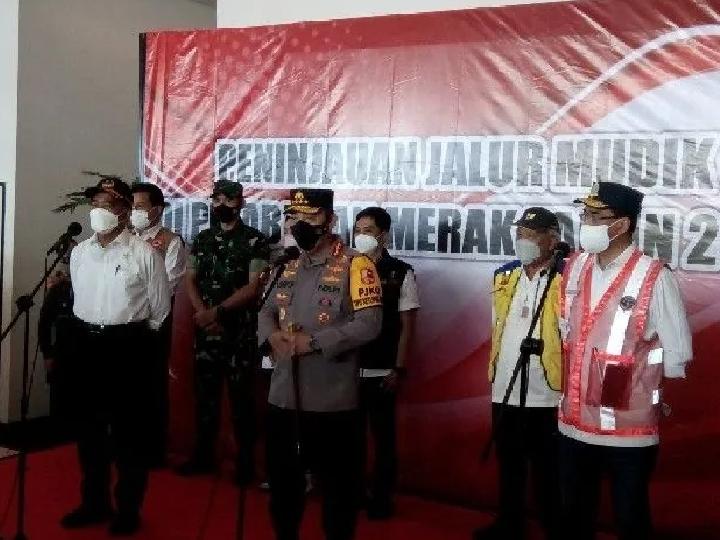 Soal Pergeseran Arus Mudik 2022 di Pelabuhan Merak, Ini Kata Kapolri