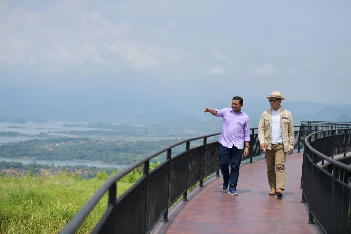 Peresmian Burucak Burinong Tanda Jatigede Akan Dikembangkan Jadi Wisata Internasional