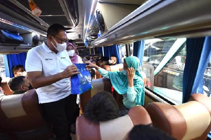 Pertamina Sediakan 40 Bus Mudik Gratis untuk 10 Kota Tujuan