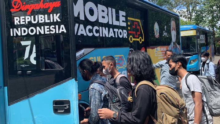 Hari Kedua Mudik Gratis Pemprov Sulsel, Berangkatkan 700 Mahasiswa dan Masyarakat Umum