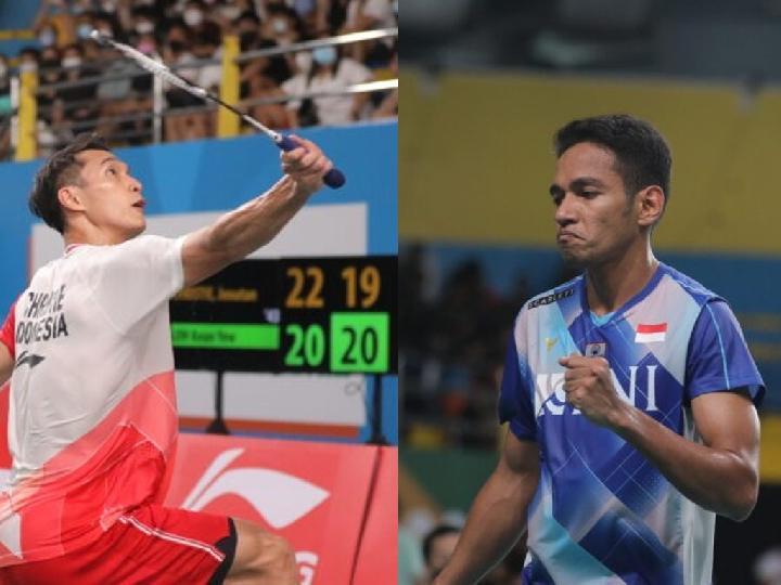 Bulu Tangkis Asia 2022: Perang Saudara di Semifinal, Jojo Vs Chico Siang Ini