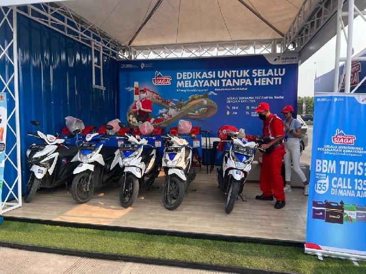 Pertamina Siaga Temani Perjalanan Mudik Masyarakat   