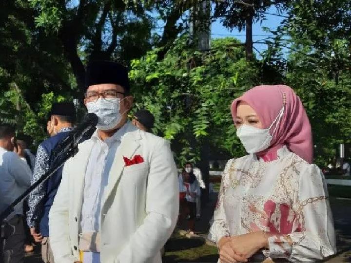 Usai Pemakaman Eril, Ridwan Kamil Haturkan Terima Kasih ke Jokowi-Ma'ruf
