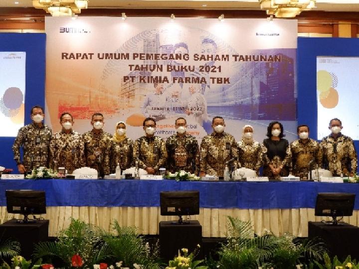 Kimia Farma Bagikan Dividen Rp 90 Miliar