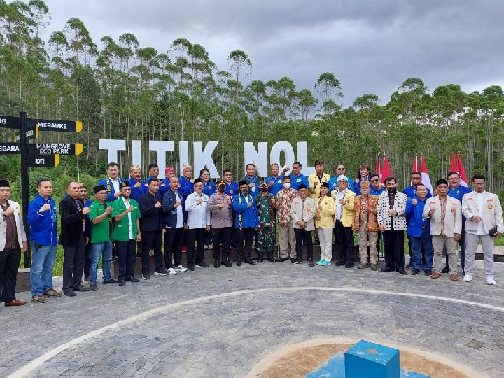 Peringati Harkitnas, 8 Organisasi Pemuda Lintas Agama Ikrar Kebangsaan di Titik Nol IKN