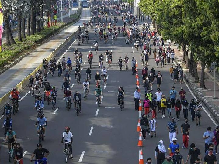 Dishub DKI: Antusiasme Warga Tinggi Ikuti Car Free Day di Jakarta