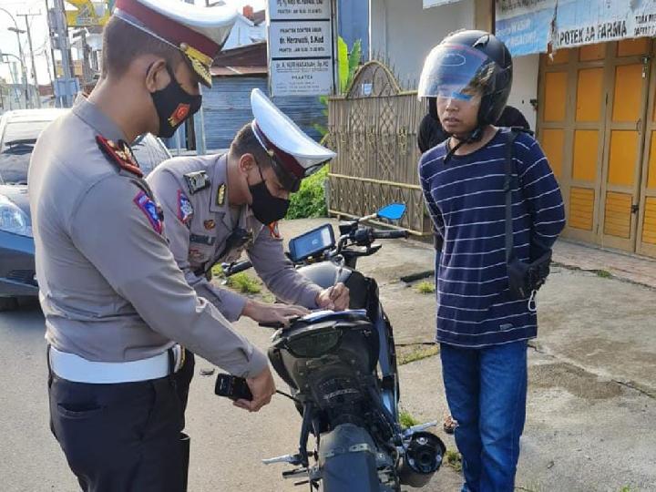 Seminggu Terakhir, 40 Pelanggaran Lalu Lintas di Mamuju Ditindak