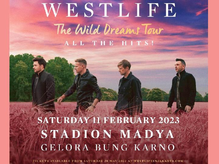 Westlife Konser di Stadion Madya GBK Jakarta, Digelar 11 Februari 2023