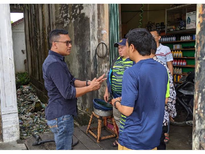 Drainase Pusat Pasar Abdya Tersumbat, Ini Solusi Wakil Ketua DPR Aceh