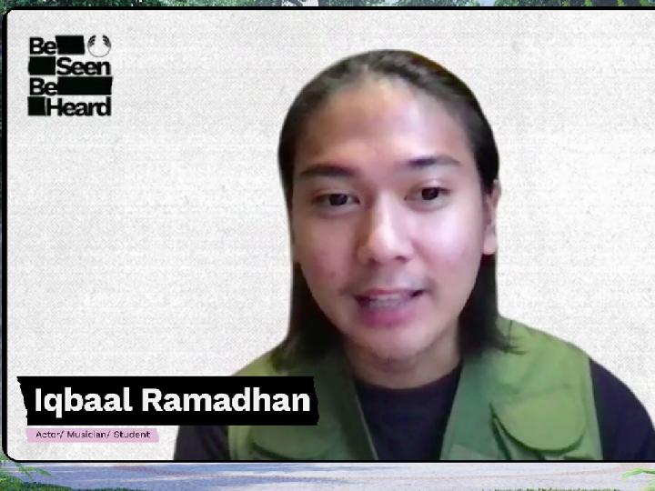 Iqbaal Ramadhan Ikut Suarakan Isu Perubahan Iklim Lewat Hal Kecil