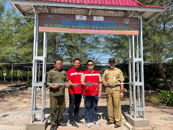 Elnusa Petrofin Kembangkan Area Pembenihan dan Gelar Aksi Tanam 500 Mangrove di Belitung