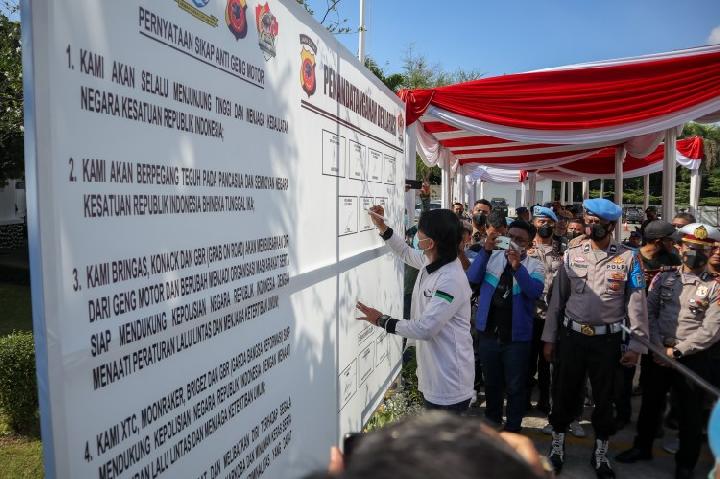 Deklarasi Anti Geng Motor, Sekda: Pemkot Cirebon Turut Lakukan Pembinaan