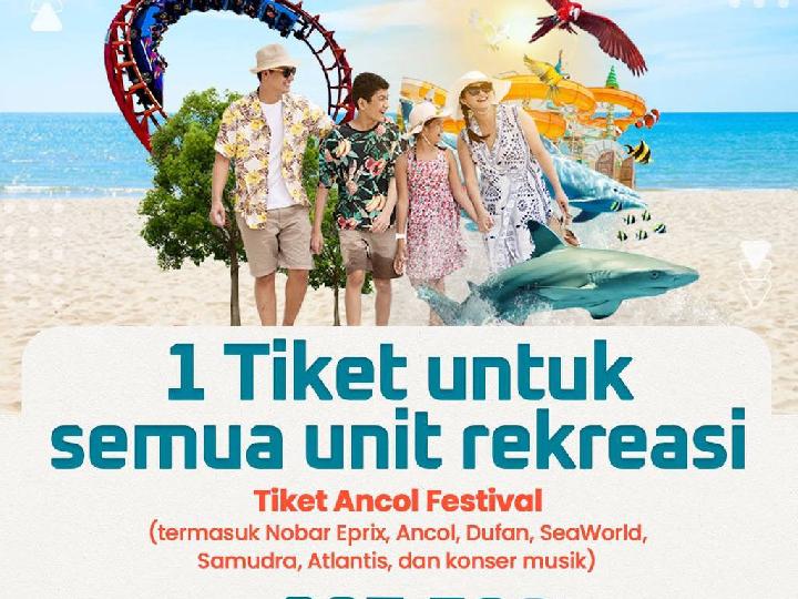 Meriahkan Formula E, Ancol Bikin Program 1 Tiket untuk 4 Unit Rekreasi