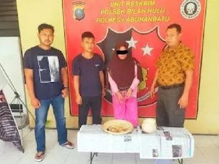 Mengaku Bisa Ambil Harta Karun, IRT di Labuhanbatu Gasak Barang Berharga Milik Korban