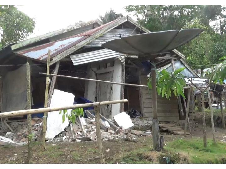 Sejumlah Fasilitas Umum dan Rumah Warga Rusak Akibat Gempa Bumi di Mamuju