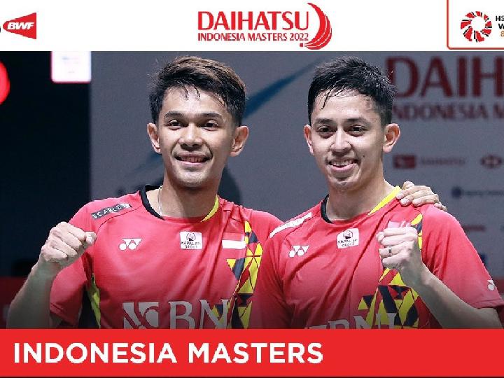 Indonesia Masters 2022 Berakhir, Fajar/Rian Selamatkan Wajah Indonesia