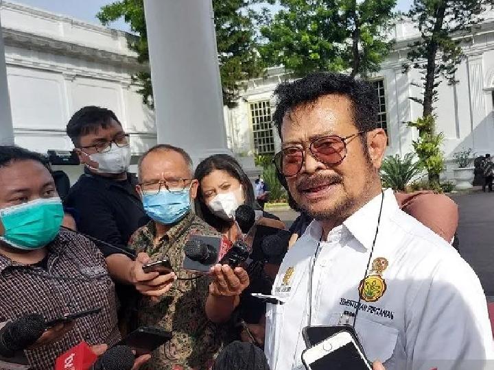 Syahrul Yasin Limpo Enggan Tanggapi Isu Reshuffle Kabinet