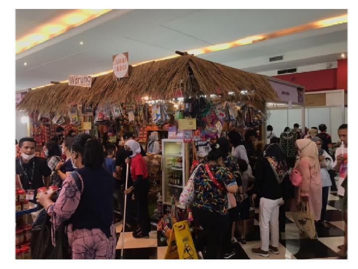 Jajanan Nostalgia Warung Judal Jadul di Jakarta Fair PRJ 2022
