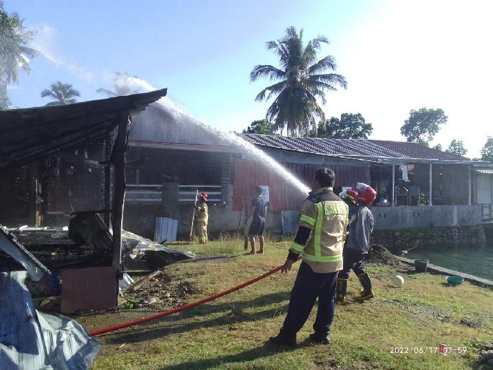 Rumah di Mamuju Terbakar Akibat Tabung Gas Bocor, Pemilik rumah Alami Luka Bakar