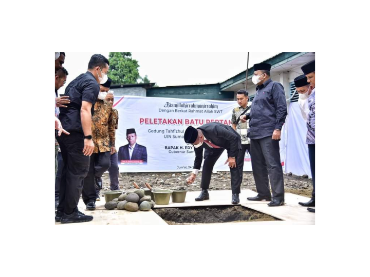 Gedung Tahfiz UIN Sumut Dibangun, Edy Rahmayadi Ungkap Harapannya