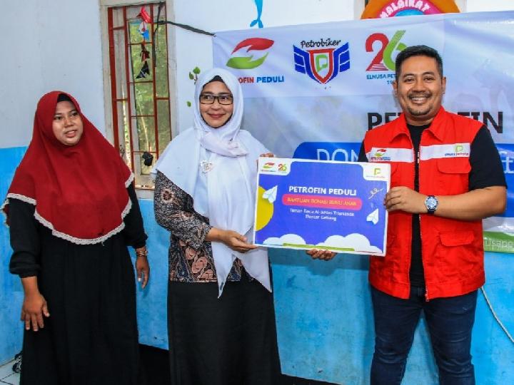 Peduli Pendidikan, Elnusa Petrofin Luncurkan Pojok Baca untuk Anak di Bantargebang