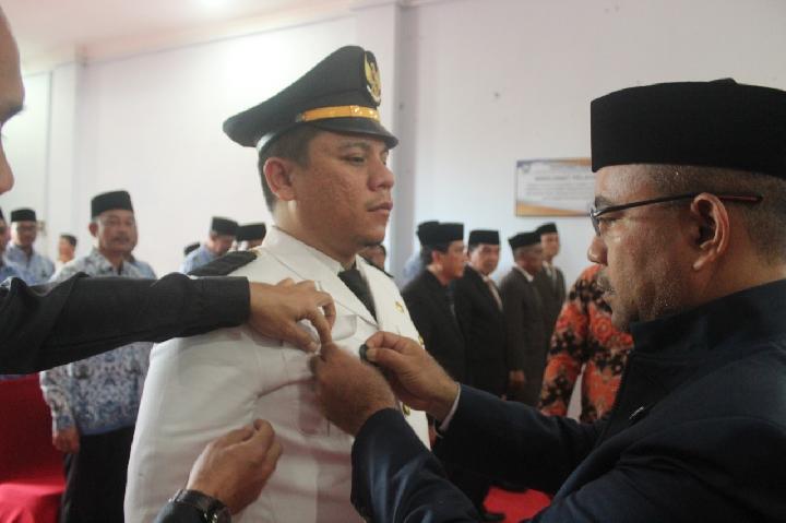 Dua Camat di Aceh Barat Daya Dilantik, Salah Satunya Camat Termuda