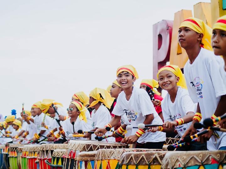 Mengenal Alat Musik Khas Bumi Rafflesia di Bencoolen Dhol Attraction 2022 