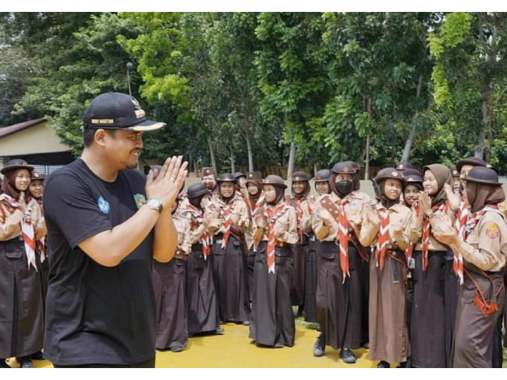 Lepas 202 Kontingen Pramuka ke Jamdasu, Bobby Nasution Bilang Bukan untuk Hura-hura