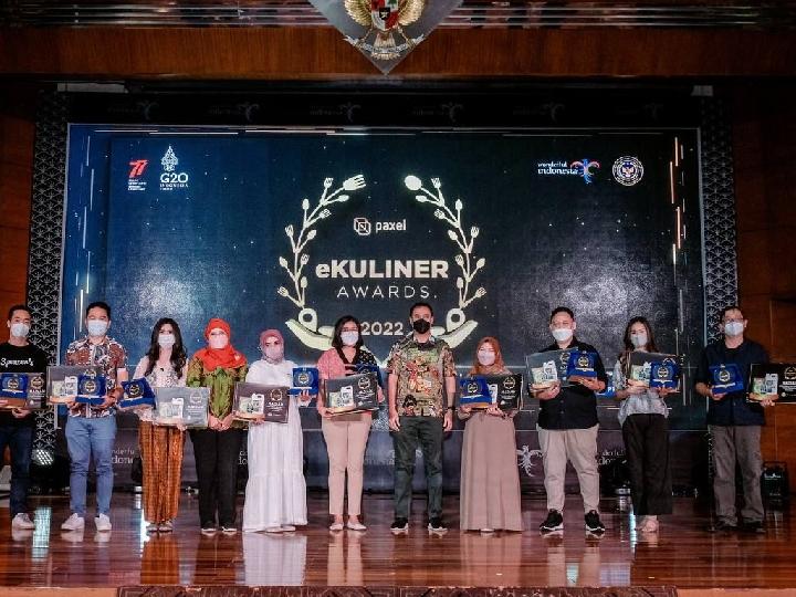 18 Pelaku UMKM Kuliner Terima Penghargaan dari Ajang eKuliner Awards 2022