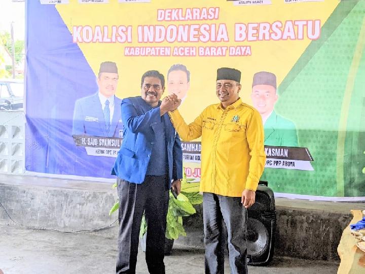 Said Samsul Bahri dan Mukhlis Muhdi Diisukan Bakal Berduet di Pilkada Abdya 2024