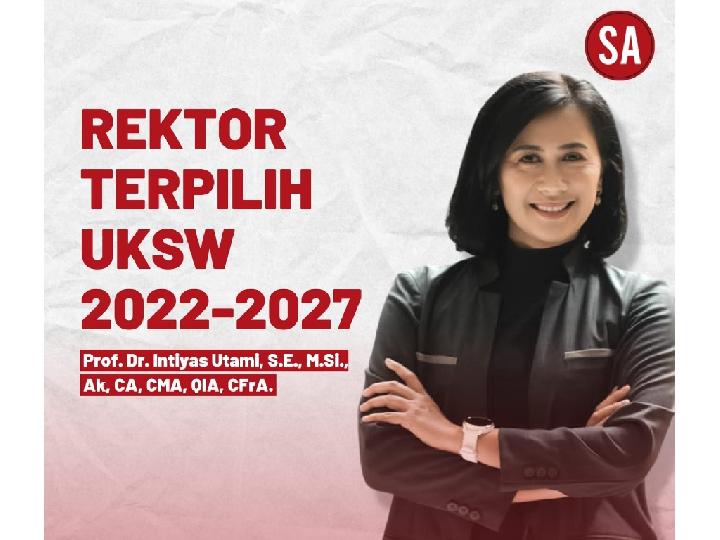 Intiyas Utami Terpilih Menjadi Rektor Universitas Kristen Satya Wacana Periode 2022-2027