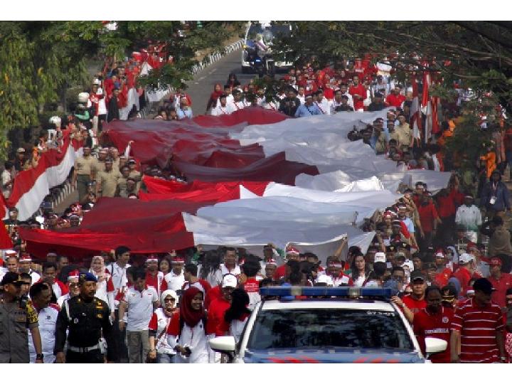 17 Agustus Ini Ada Arak-arakan Bawa Bendera Merah Putih dari Monas ke Istana