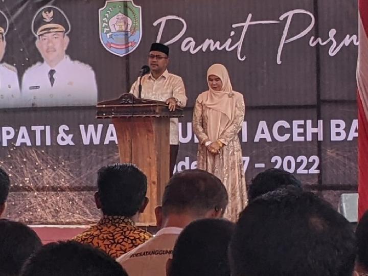 Lima Tahun Pimpin Abdya, Hubungan Akmal Ibrahim-Muslizar Tetap Harmonis