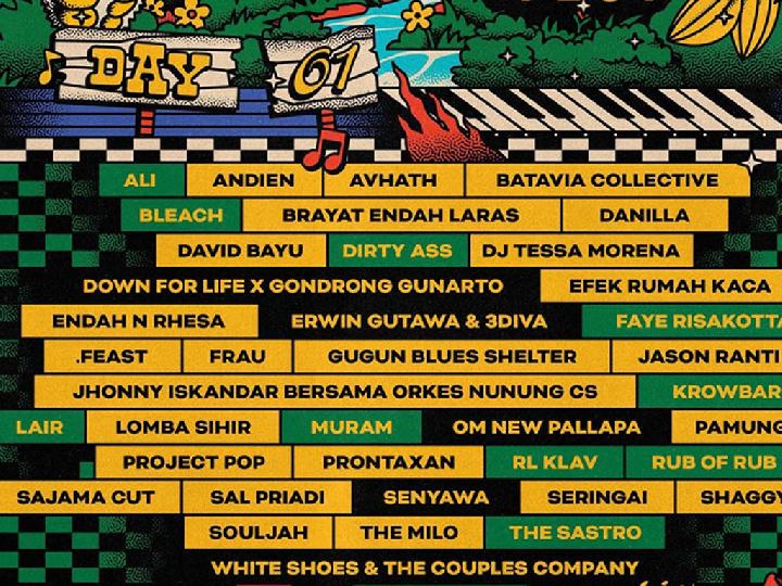 Daftar Line Up Hari Pertama Synchronize Fest 2022