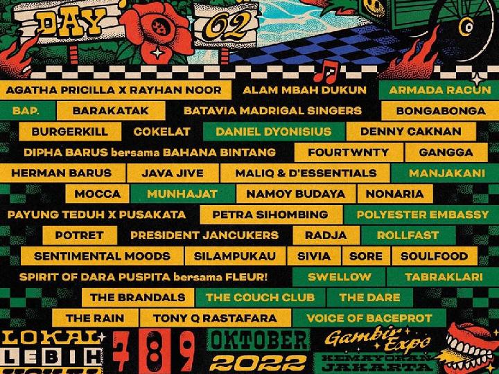 Daftar Line Up Hari Kedua Synchronize Fest 2022