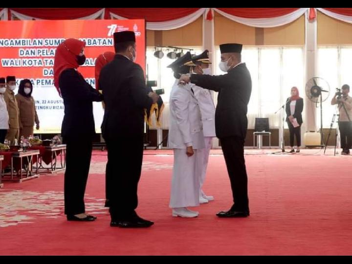 Lantik Wali Kota Siantar dan Tanjung Balai, Edy Rahmayadi Singgung Masuk Kuburan