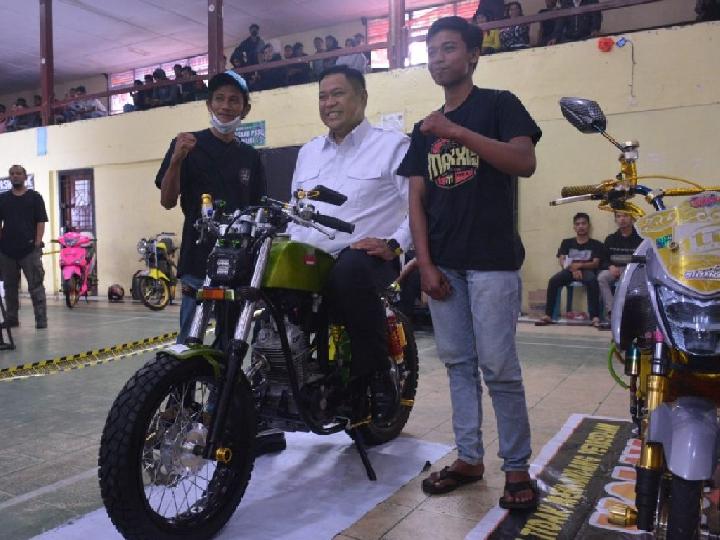 Bupati Dairi Eddy Berutu Dukung Kontes Modifikasi Motor