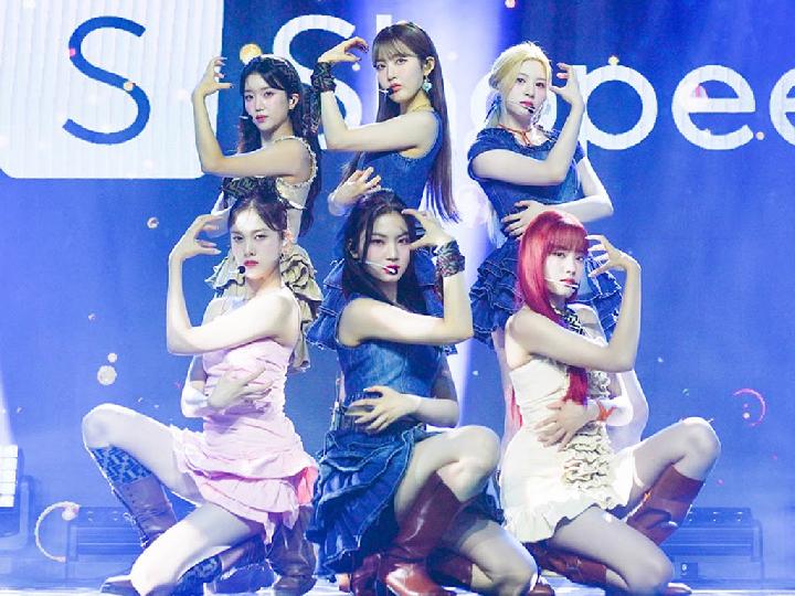 Shopee Bawa Girlband K-Pop Stayc Tampil di TV Indonesia